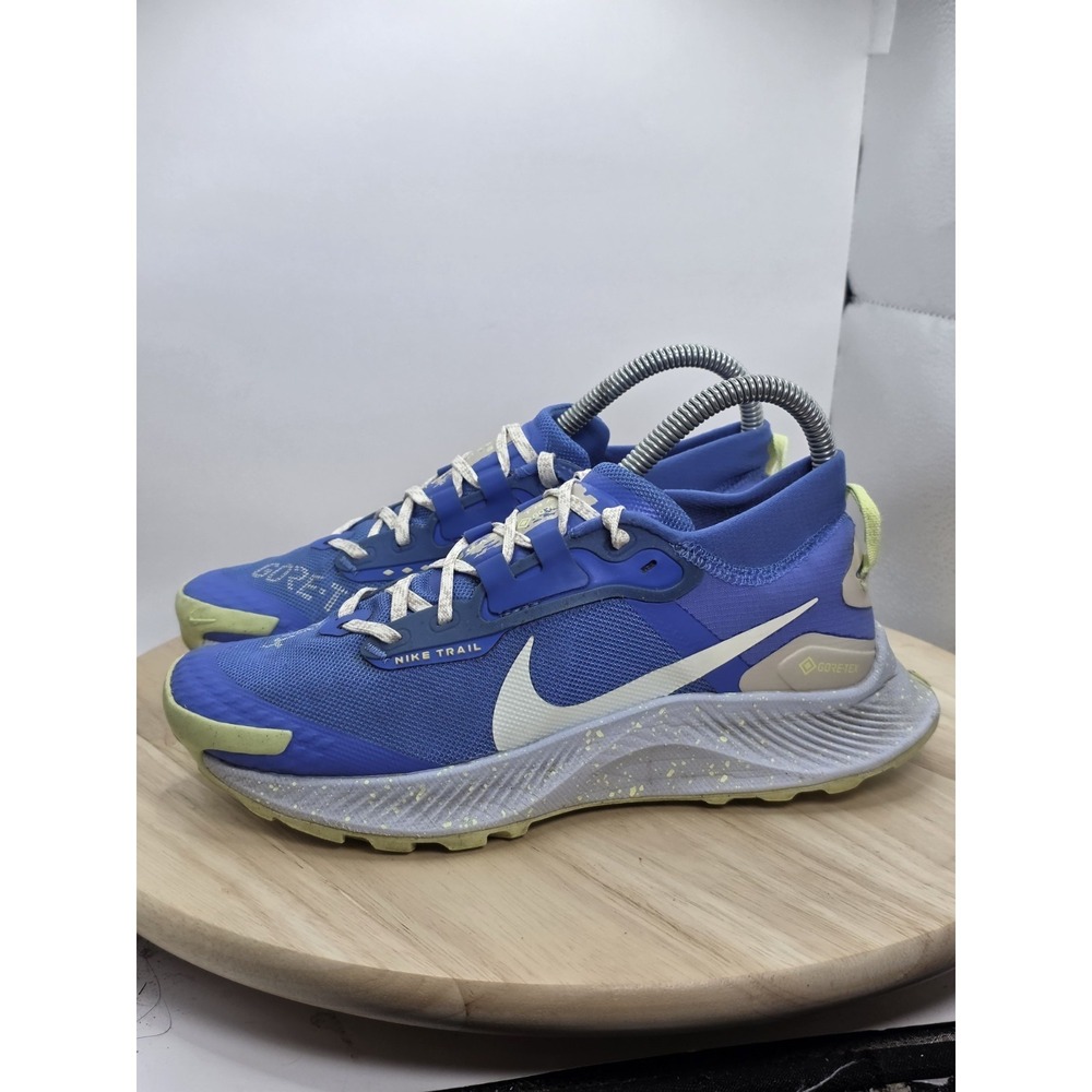 Womens Sz 6.5 Nike Pegasus Trail 3 Blue Gore-Tex Trail Running Shoe(DC8794-400)